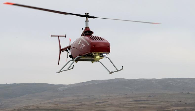 İnsansız helikopter Alpin, askeri görevler için güçlendirildi