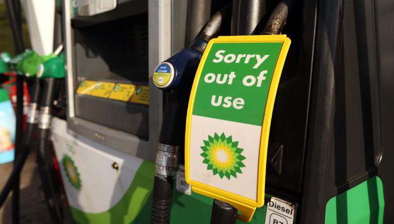 BP'nin İngiltere'deki istasyonlarında yakıt kalmadı