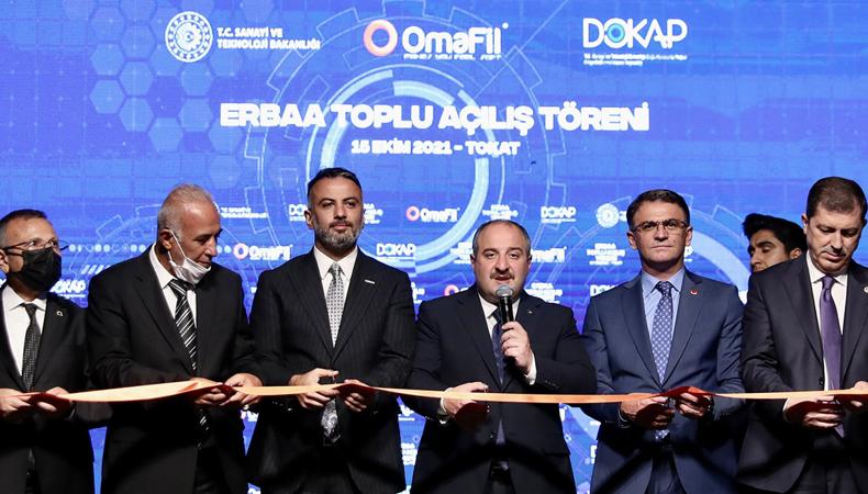 Tokat'ta Avrupa'nın en büyük gipe iplik fabrikası açıldı