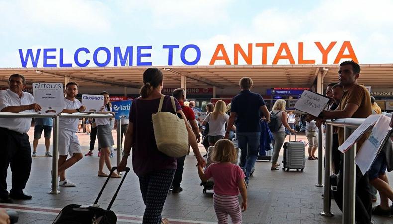 Antalya'da turist sayısı yüzde 162 arttı