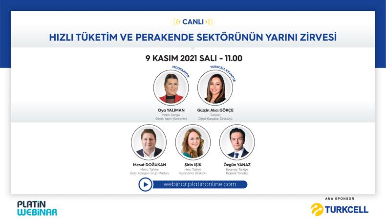 Turkcell sponsorluğunda Hızlı Tüketim ve Perakende Sektörünün Yarını Zirvesi gerçekleşecek