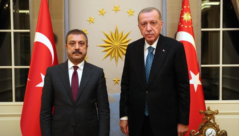 Erdoğan, Kavcıoğlu ile görüştü