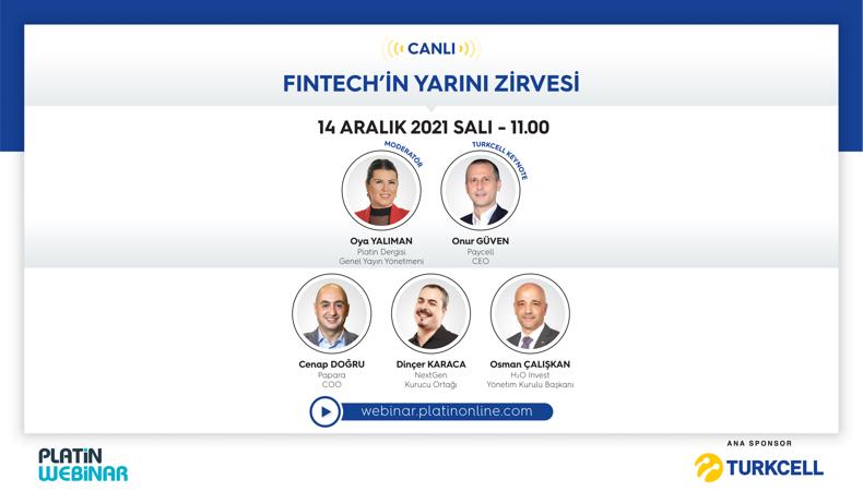 Turkcell sponsorluğunda Fintech'in Yarını Zirvesi gerçekleşecek