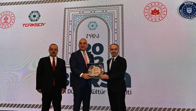 Bursa 2022 Türk Dünyası Kültür Başkenti seçildi