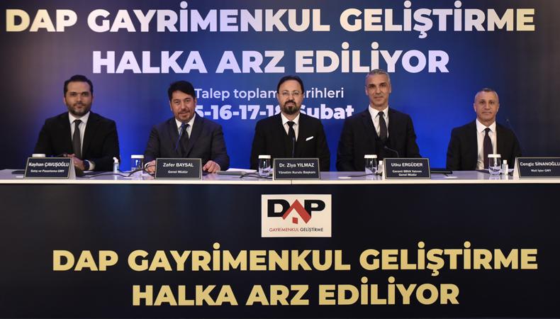 ‘SAĞLIKLI EVLER' HALKA AÇILIYOR: DAP şimdi de borsaya geliyor!