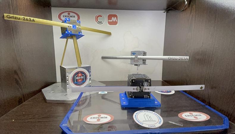 Türkiye'nin ilk cep uydusu Grizu-263A'dan 2 ayda 5 bin 500 veri alındı