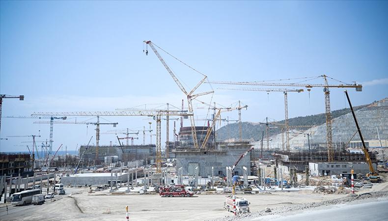 Akkuyu NGS'de çalışmalar 2023 hedefi için hız kesmeden devam ediyor