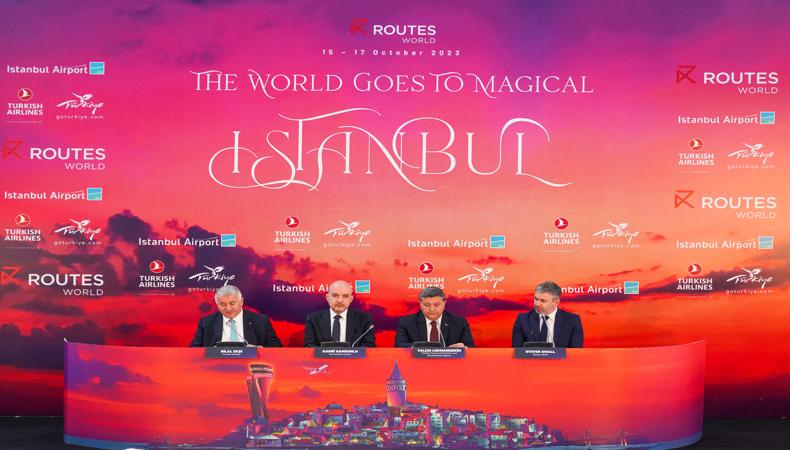 Routes World 2023'ün ev sahibi İGA İstanbul Havalimanı