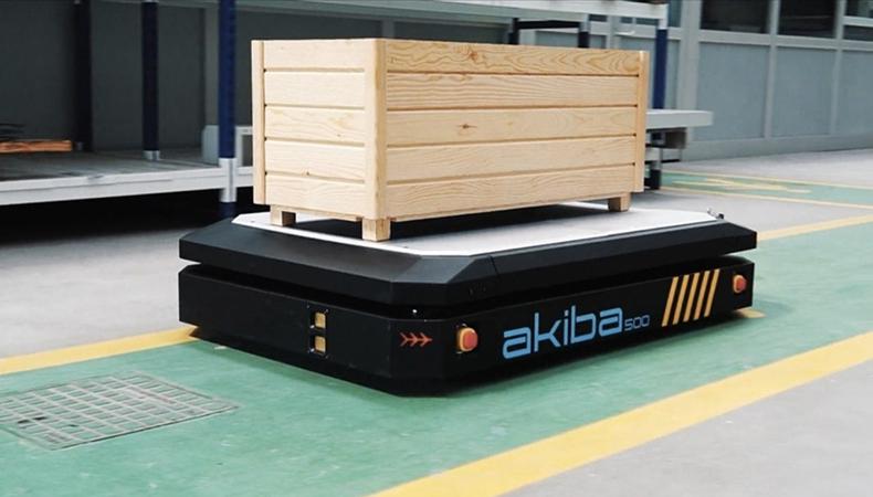İnsansız yük taşıma robotu 'AKİBA' seri üretime hazır