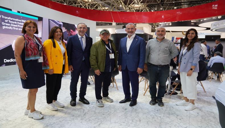 TOSYALI HOLDİNG DÜNYANIN EN PRESTİJLİ DEMİR-ÇELİK FUARINA YEŞİL ÇELİK VİZYONU İLE DAMGA VURDU