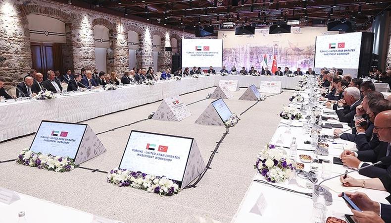 Türkiye ve BAE heyetlerinden İstanbul'da yatırım çalıştayı