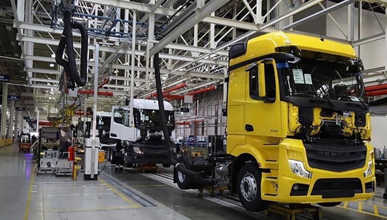 Türkiye'nin hafif ticari araç ve kamyon ihracatı yılın ilk yarısında 2,6 milyar dolar oldu