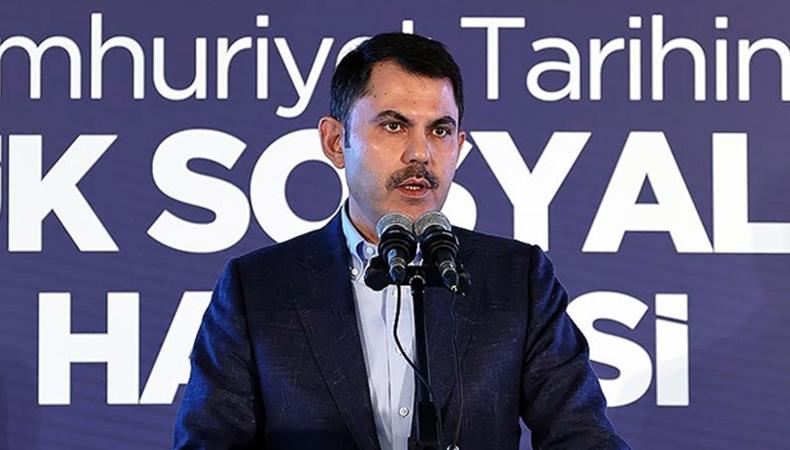 Bakan Kurum: (Sosyal Konut Projesi) Burada hiçbir fırsatçıya, bizi aldatmaya yönelik hiçbir eyleme müsaade etmeyeceğiz