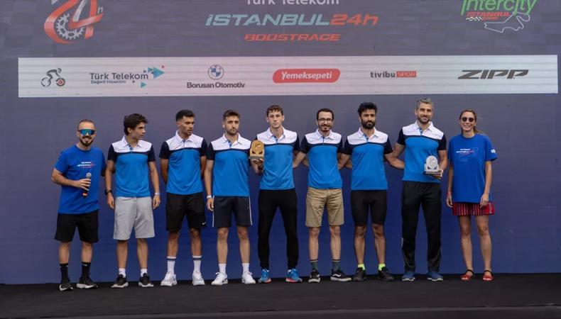 Türk Telekom sponsorluğunda düzenlenen ‘İstanbul 24 saat Boostrace' nefes kesti