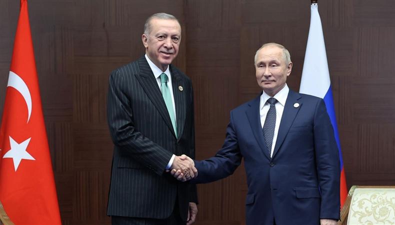 Astana'da tarihi zirve! Cumhurbaşkanı Erdoğan, Putin ile görüşme gerçekleştirdi