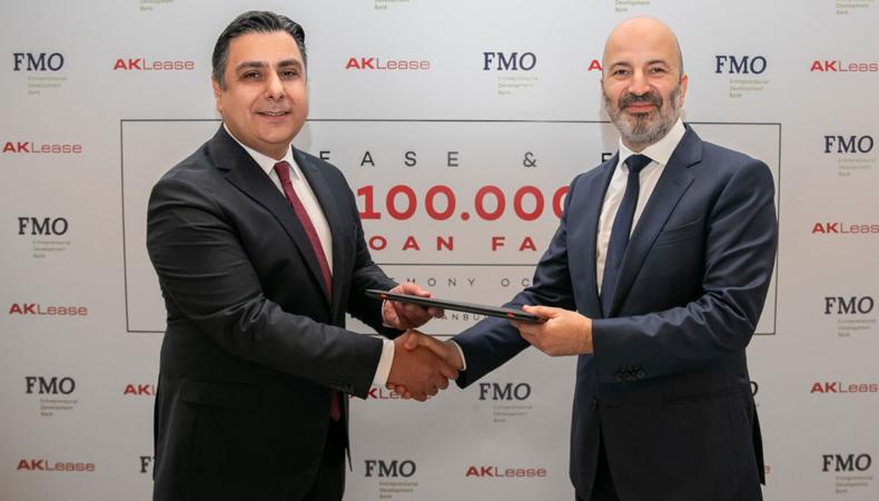 AKLease, Hollanda Kalkınma Bankası ile 100 milyon euroluk kredi anlaşması imzaladı
