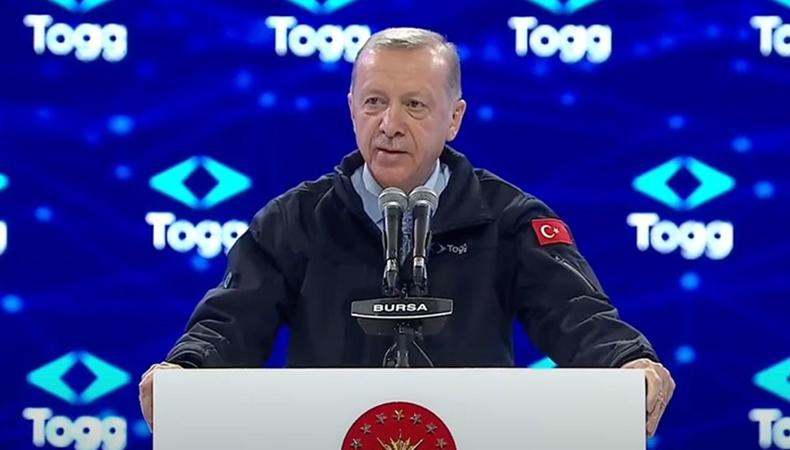 Cumhurbaşkanı Erdoğan: Togg, 85 milyonun ortak gururudur