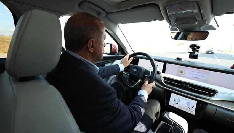 Cumhurbaşkanı Erdoğan'dan Togg paylaşımı