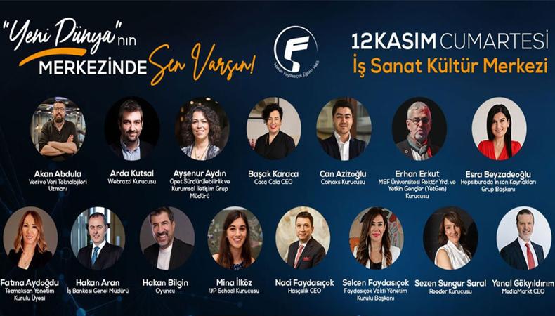 Faydasıçok Vakfı Yeni Dünya Zirvesi, 12 Kasım'da İş Sanat Kültür Merkezi'nde düzenlenecek