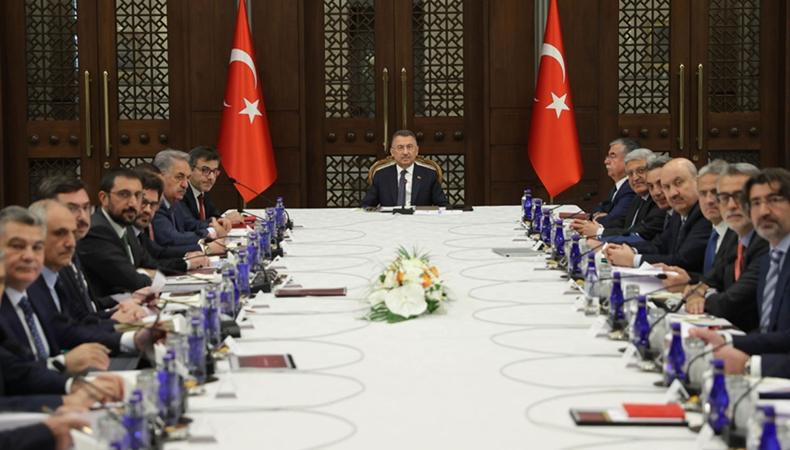 Cumhurbaşkanlığı Külliyesi'nde katılım finans toplantısı düzenlendi
