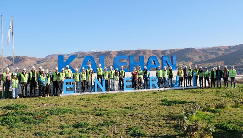 Geleceğin mühendisleri, Türkiye'nin ilk hibrit enerji santralini ziyaret etti