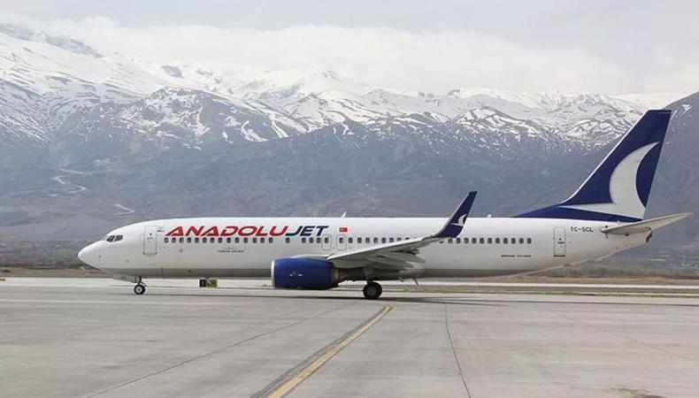 AnadoluJet; Ankara ile Astana arasında ilk doğrudan uçuşu yaptı