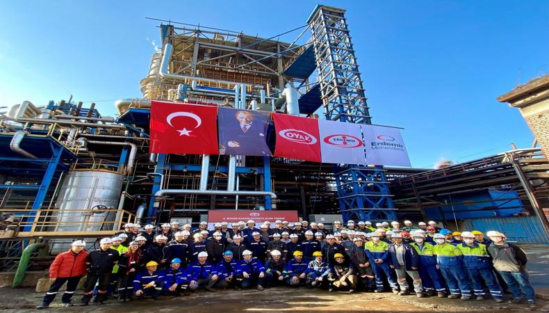 Erdemir, yeni buhar kazanını devreye aldı: Enerji tasarrufu sağlayacak