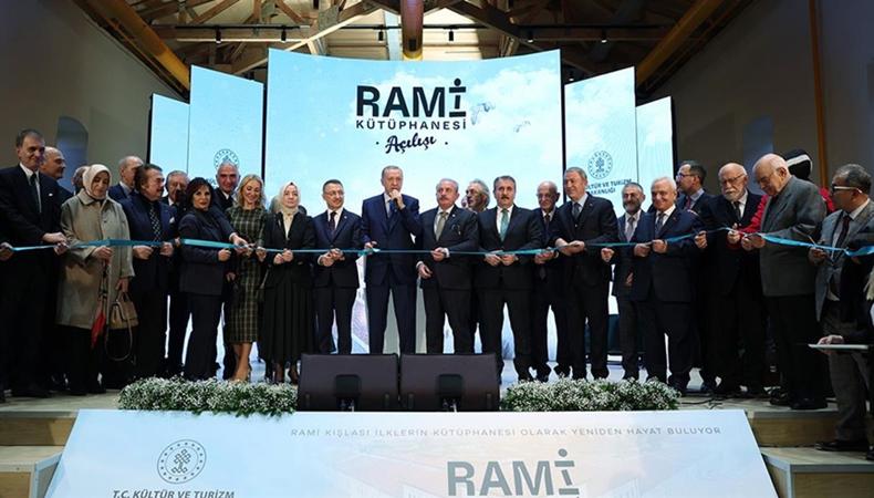 Rami Kütüphanesi açıldı: İstanbul'un en büyüğü oldu