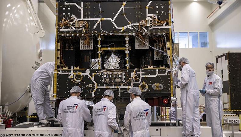 Türkiye'nin ilk yerli haberleşme uydusu TÜRKSAT-6A'da heyecanlandıran gelişme