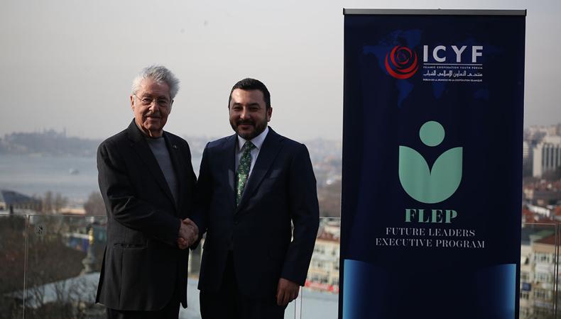 Geleceğin liderleri, Avusturya eski Cumhurbaşkanı Fischer ile bir araya geldi