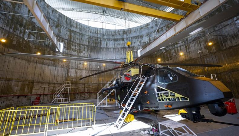ATAK-2 helikopteri ilk kez motor çalıştırdı