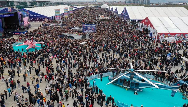 İstanbul'da TEKNOFEST coşkusu: 4 günde 2 milyon ziyaretçi