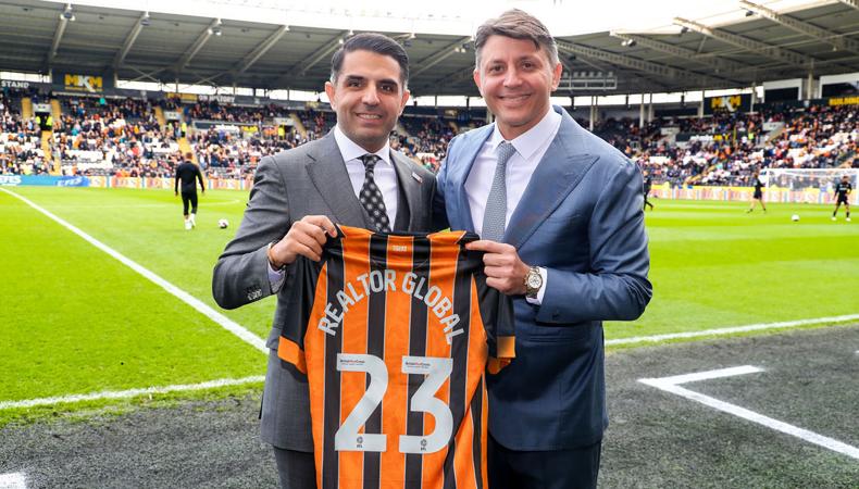 Realtor Global, Hull City'nin 'Global Emlak Sponsoru' oldu