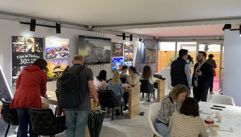 Cannes Film Festivali'nde Türkiye standı ile Türk sineması dünyaya tanıtılıyor