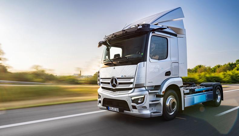 Mercedes-Benz'in yeni kamyonu eActros'un yol testleri Türkiye'de yapılacak