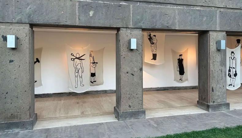 Güneş Terkol'un 'Işığın Kabuğu' isimli sergisi, Bodrum'da sergileniyor
