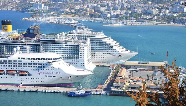 Türkiye'ye gelen kruvaziyer yolcusu sayısında dikkat çeken artış