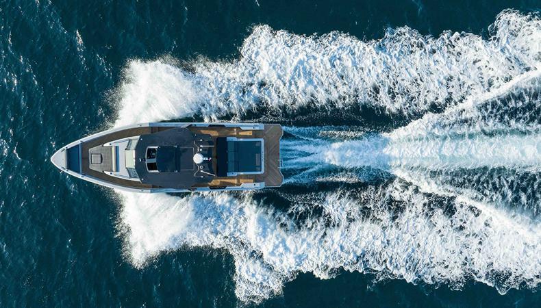 Fabbro Yachts'ın yeni lüks modeli F45, denize indi