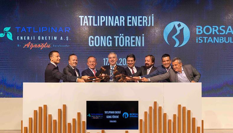Borsa İstanbul'da gong, Tatlıpınar Enerji için çaldı