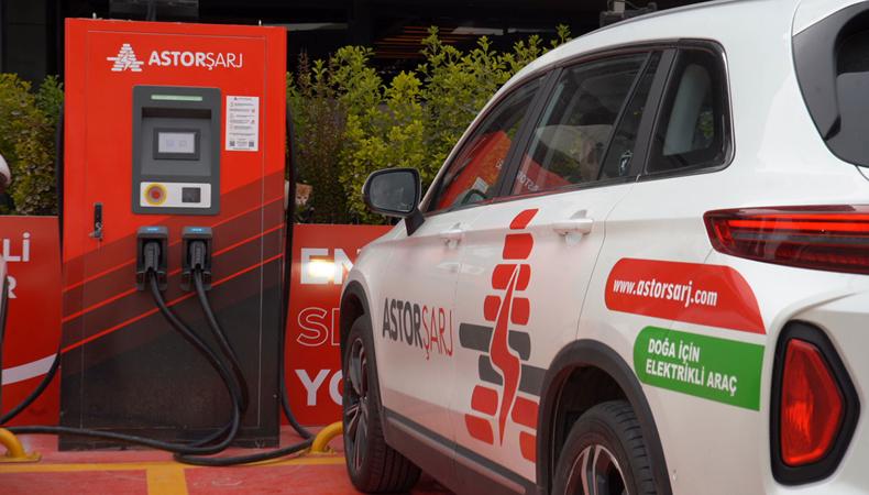 ASTOR'dan yıl sonuna kadar 300 şarj istasyonu kurma hedefi