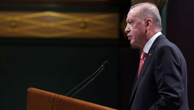 Cumhurbaşkanı Erdoğan: "Türk ekonomisinde  küresel ekonomik dalgalanmaların etkisiyle yaşanan sıkıntıları geride bırakıyoruz"
