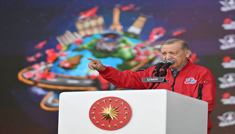 Cumhurbaşkanı Erdoğan: Savunma ihracatında bu yılki hedefimiz 6 milyar doları aşma