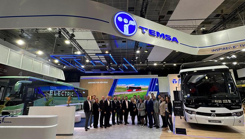 TEMSA, hidrojenli otobüsünü tanıttı