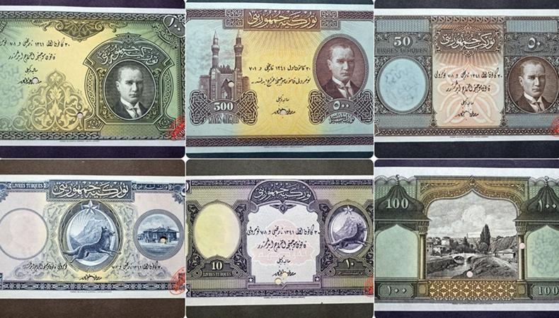 Darphane Müzesi'ndeki Cumhuriyet'in ilk dönemine ait paralar görüntülendi