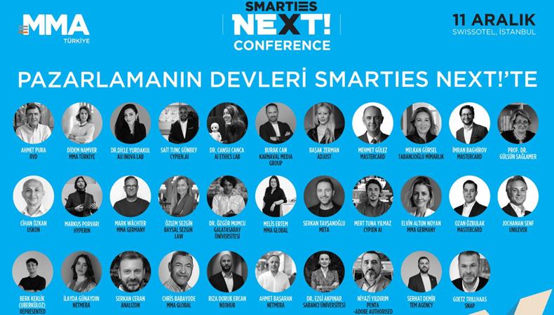 SMARTIES NEXT! CONFERENCE'ta pazarlama sektörünün geleceği ele alınacak