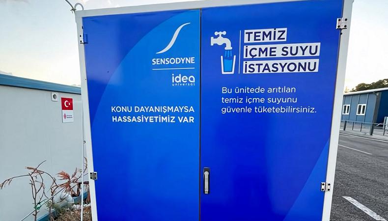 Sensodyne, deprem bölgesinde 'Akıllı Yaşam İstasyonu' projesini hayata geçirdi