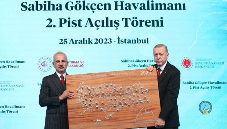 Sabiha Gökçen Havalimanı'nın yeni pisti iniş için kullanılacak