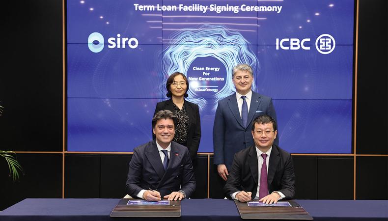 Siro ve  ICBC Turkey arasında 50 milyon Euro'luk kredi anlaşması