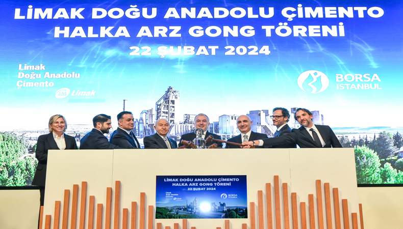 Borsa İstanbul'da gong, Limak Doğu Anadolu Çimento için çaldı