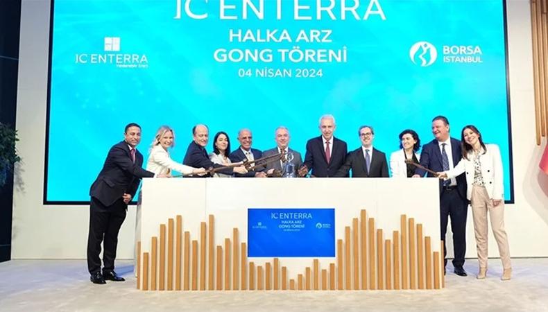 Borsa İstanbul'da gong IC Enterra Yenilenebilir Enerji için çaldı